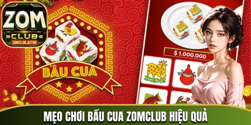 Mẹo chơi bầu cua Zomclub hiệu quả 